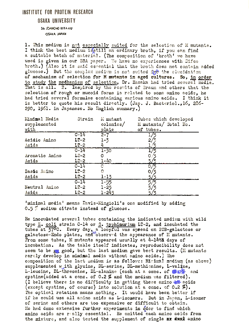 Nikaido to EML 10-14-61 p2